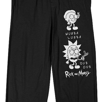 Men's Rick & Morty Wubba Pajama Pants