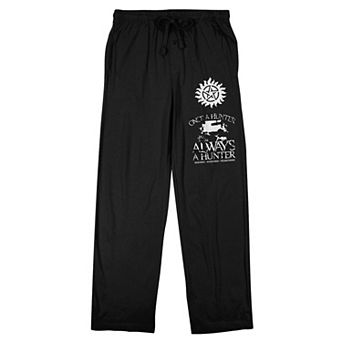 Men's Supernatural Always a Hunter Pajama Pants