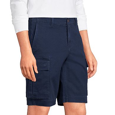 Big & Tall Lands' End Comfort-First Knockabout Traditional-Fit 10.5" Cargo Shorts