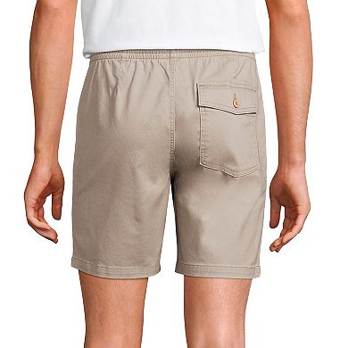 Big & Tall Lands' End Comfort-First Knockabout Pull On Deck Shorts
