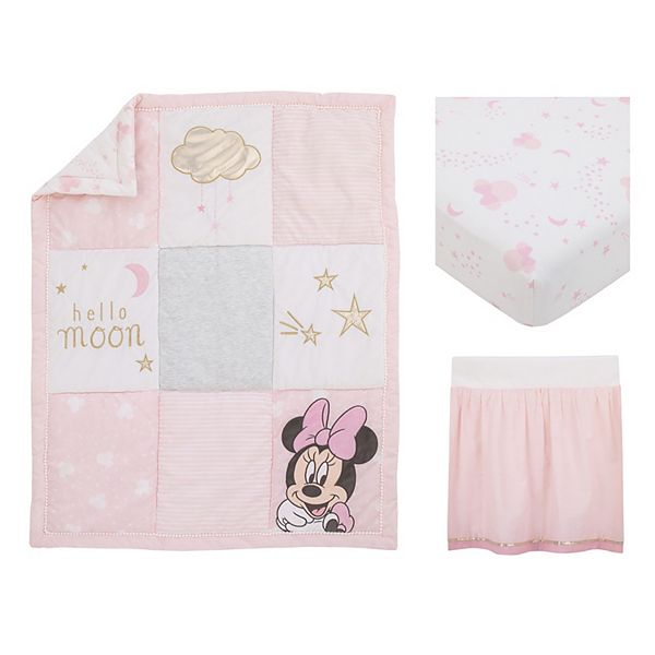 Disney's Minnie Mouse Twinkle Twinkle Minnie 3-Piece Crib Bedding Set