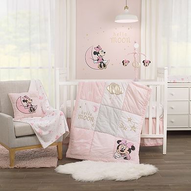 Disney's Minnie Mouse Twinkle Twinkle Minnie 3-Piece Crib Bedding Set