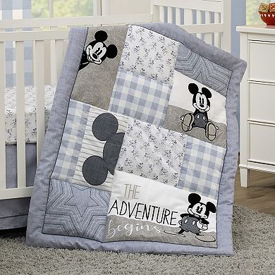 Disney's Mickey Mouse Call Me Mickey 3-Piece Crib Bedding Set