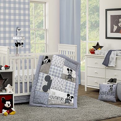 Disney's Mickey Mouse Call Me Mickey 3-Piece Crib Bedding Set