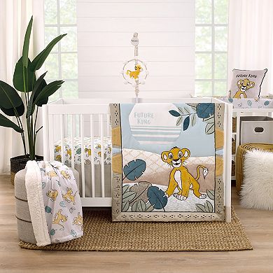 Disney's Lion King Simba Future King 3-Piece Crib Bedding Set