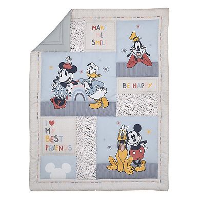 Disney's Mickey Mouse and Friends 3-Piece Nursery Crib Bedding Set