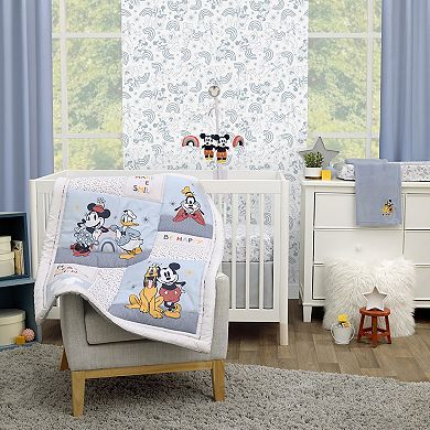 Disney's Mickey Mouse and Friends 3-Piece Nursery Crib Bedding Set