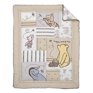 Disney's Classic Pooh Hunny Fun 3-Piece Crib Bedding Set