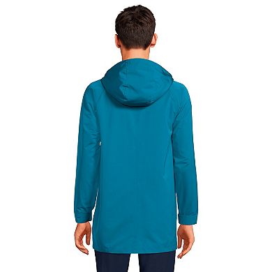 Men's Lands' End Water Resistant Rain Parka 