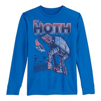 Boys 8-20 Star Wars The Empire Strikes Back Battle Of Hoth Graphic Tee
