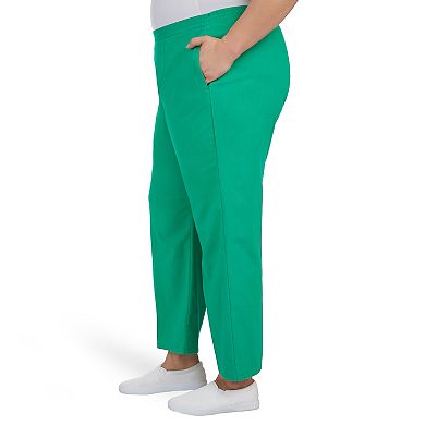 Plus Size Alfred Dunner Solid Medium Pants