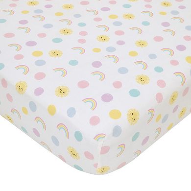 NoJo Happy Days 4 Piece Nursery Crib Bedding Set