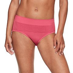 2 Pack Warners All You Need Seamless Hipster Panties Size 7 Large