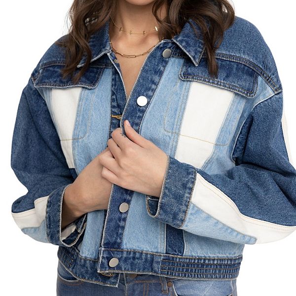 Patchwork Denim Jacket LLA0321