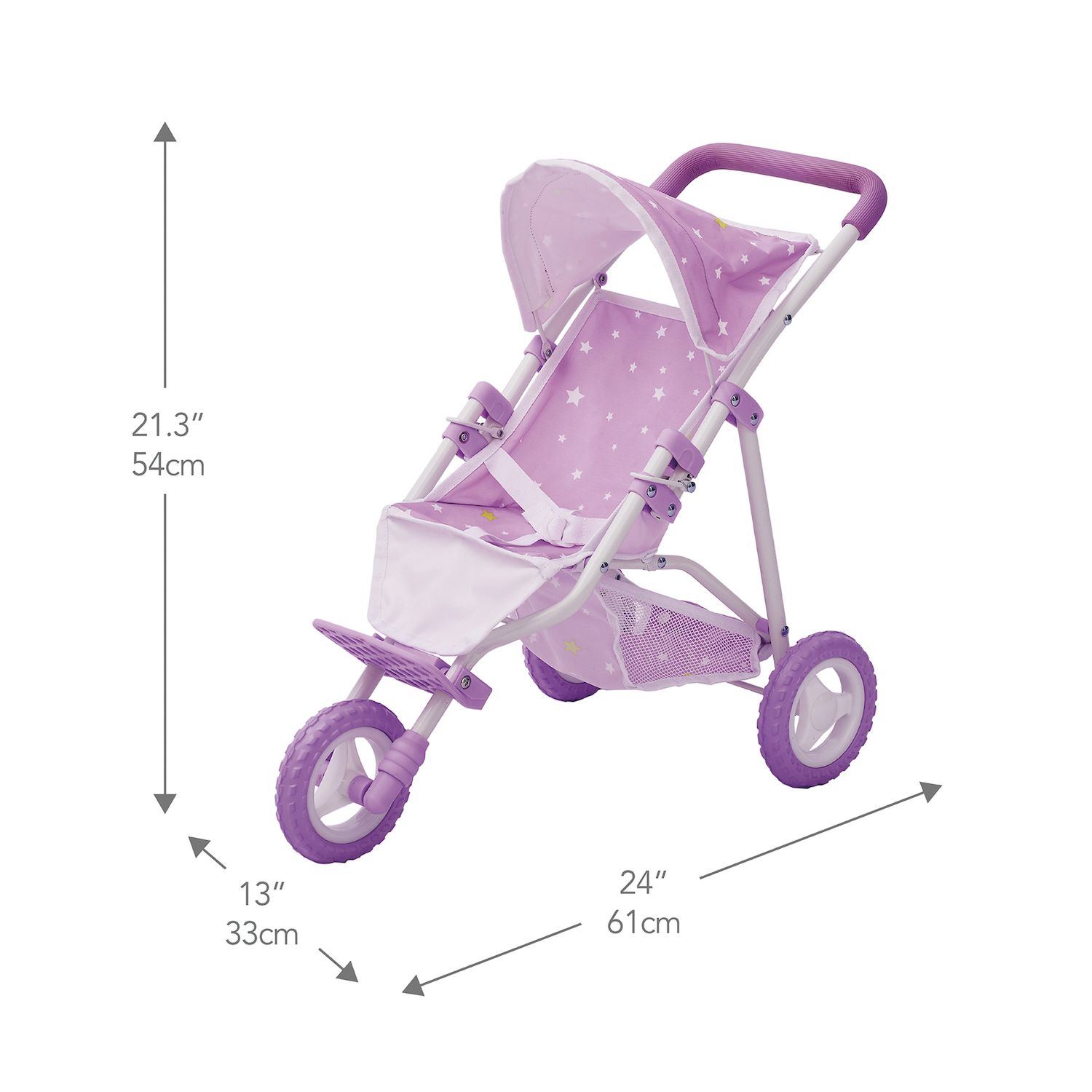 Olivia's Little World Baby Doll Jogging Stroller