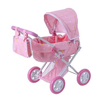 Olivia's Little World Twinkle Stars Princess Baby Doll Deluxe Stroller