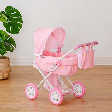 Olivia's Little World Twinkle Stars Princess Baby Doll Deluxe Stroller