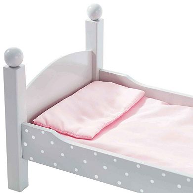 Olivia's Little World Polka Dots Princess 18" Doll Double Bunk Bed