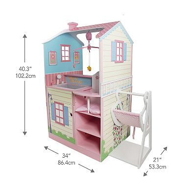 Olivia's Little World Classic Doll Nursery Dollhouse