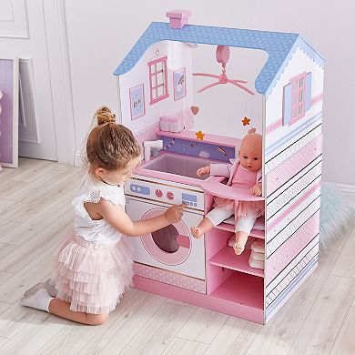 Olivia's Little World Classic Doll Changing Station Dollhouse 