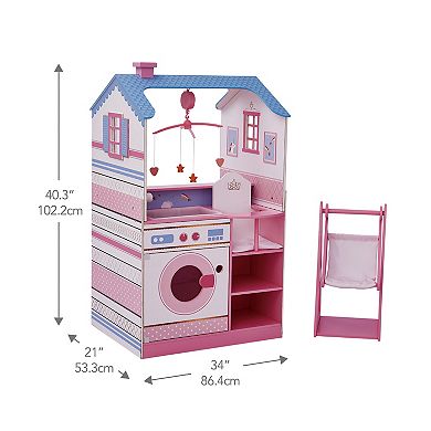 Olivia's Little World Classic Doll Changing Station Dollhouse