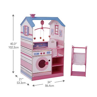 Olivia's Little World Classic Doll Changing Station Dollhouse 