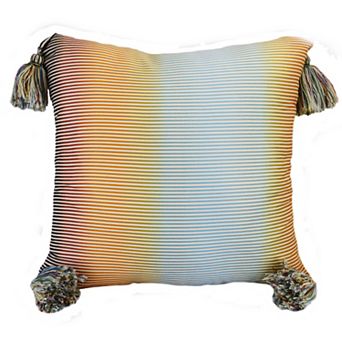 Donna Sharp Nature's Collage Ombre Tassel Decorative Pillow