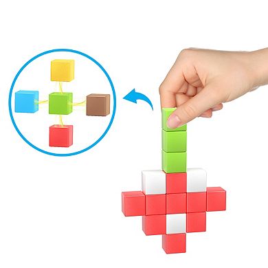 PicassoTiles 102 PC Magnetic Blocks, Magnetic Building Blocks for Kids, Magnet Toy for Kids 3+