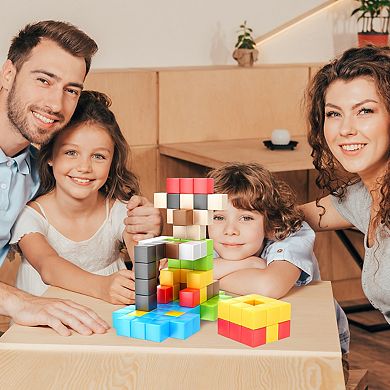 PicassoTiles 102 PC Magnetic Blocks, Magnetic Building Blocks for Kids, Magnet Toy for Kids 3+
