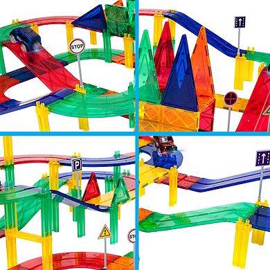 PICASSOTILES 6 Piece Race Track Expansion Pack