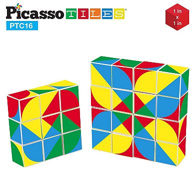 16 Piece Infinite Magnetic Puzzle Cube Set