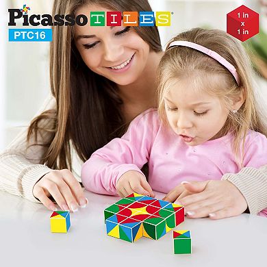 16 Piece Infinite Magnetic Puzzle Cube Set