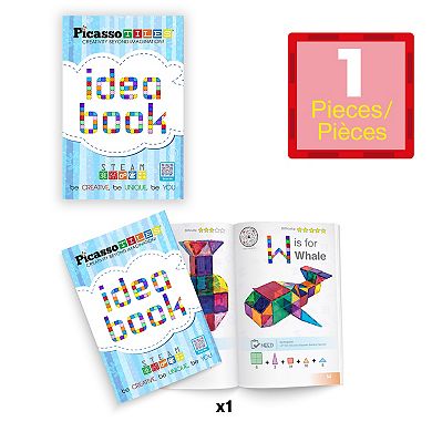 Picasso Tiles Creativity Beyond Imagination Idea Book (Paperback)