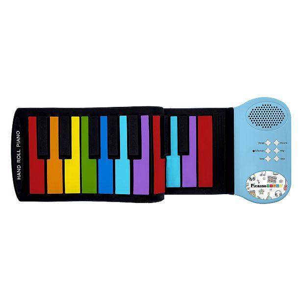 Rainbow Flexible Roll Up Piano Keyboard