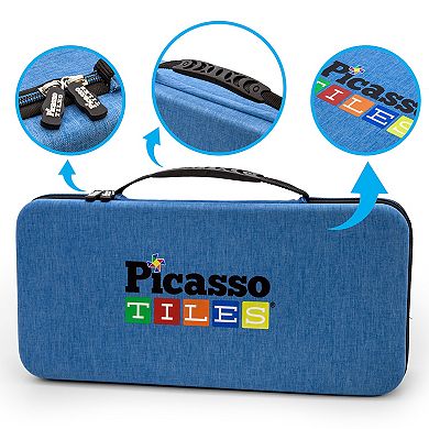 PicassoTiles Water Resistant Toy Carrying Case for Kids PTA10