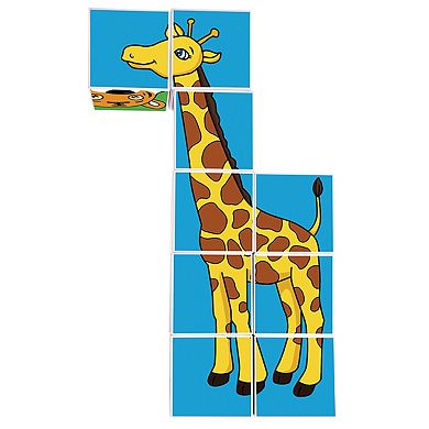 PicassoTiles 9 PC Magnetic Cubes, Magnetic Building Blocks for Kids, Magnet Toy for Kids 3+