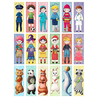 PicassoTiles 9 PC Magnetic Blocks Mix & Match, Magnetic Building Blocks Toy for Kids 3+