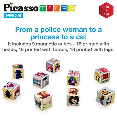 9 Piece Mix & Match Puzzle Cubes