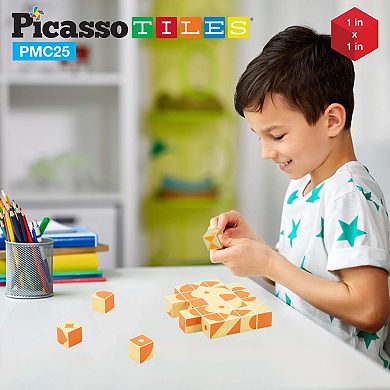 25 Piece Magnetic Puzzle Cube Set