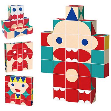 PicassoTiles 25 PC Magnetic Cubes, Magnetic Building Blocks for Kids, Magnet Toy for Kids Ages 3+
