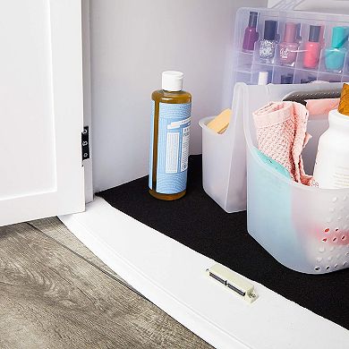 Under the Sink Liner and Mats (Black, 36 x 24 Inches)