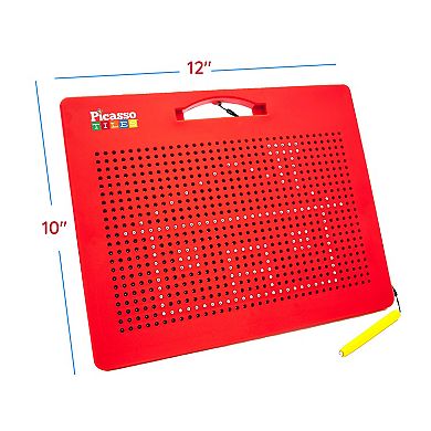 Educational Magnetic Drawing Board - Red