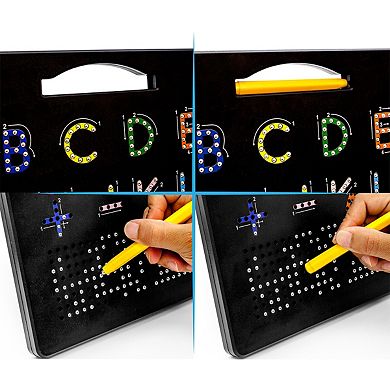 Magnetic Drawing Board with Letters and Numbers