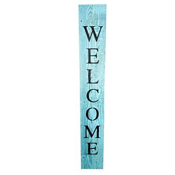 Rustic Farmhouse 5ft Vertical Front Porch Welcome Sign