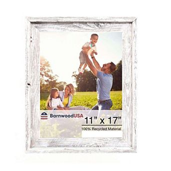 Rustic Farmhouse Signature Series 11x17 Reclaimed Wood Picture Frame