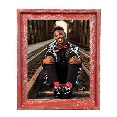 Rustic Farmhouse Signature Series 18x24 Reclaimed Wood Picture Frame