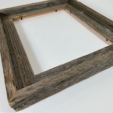 Rustic Farmhouse Signature Series 8x8 Reclaimed Wood Picture Frame