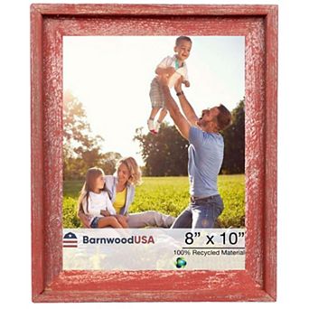 Rustic Farmhouse Signature Series 8x10 Reclaimed Wood Picture Frame