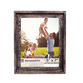Rustic Farmhouse Signature Series 5x7 Reclaimed Wood Picture Frame