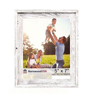 Rustic Farmhouse Signature Series 5x7 Reclaimed Wood Picture Frame